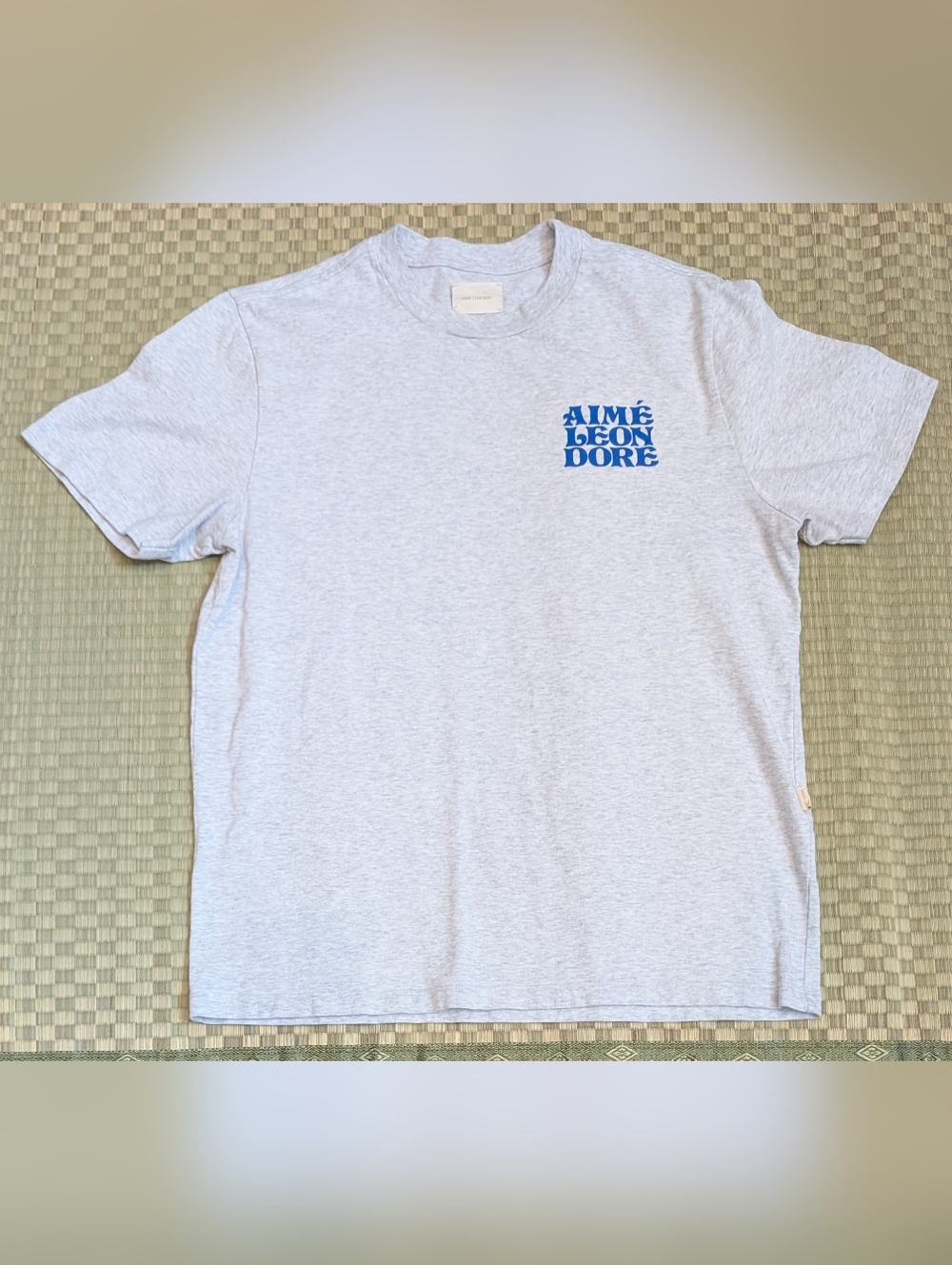 Aime Leon Dore Stacked Logo T-shirt Men's Size Medium Made in Canada